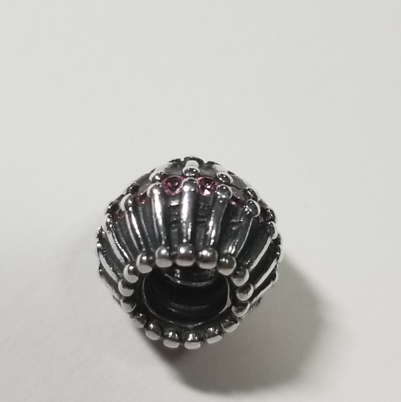 Authentic Gently Pre-loved Pandora Silver Pink Show Stopper CZ Bead 790545CZS - Picture 2 of 7